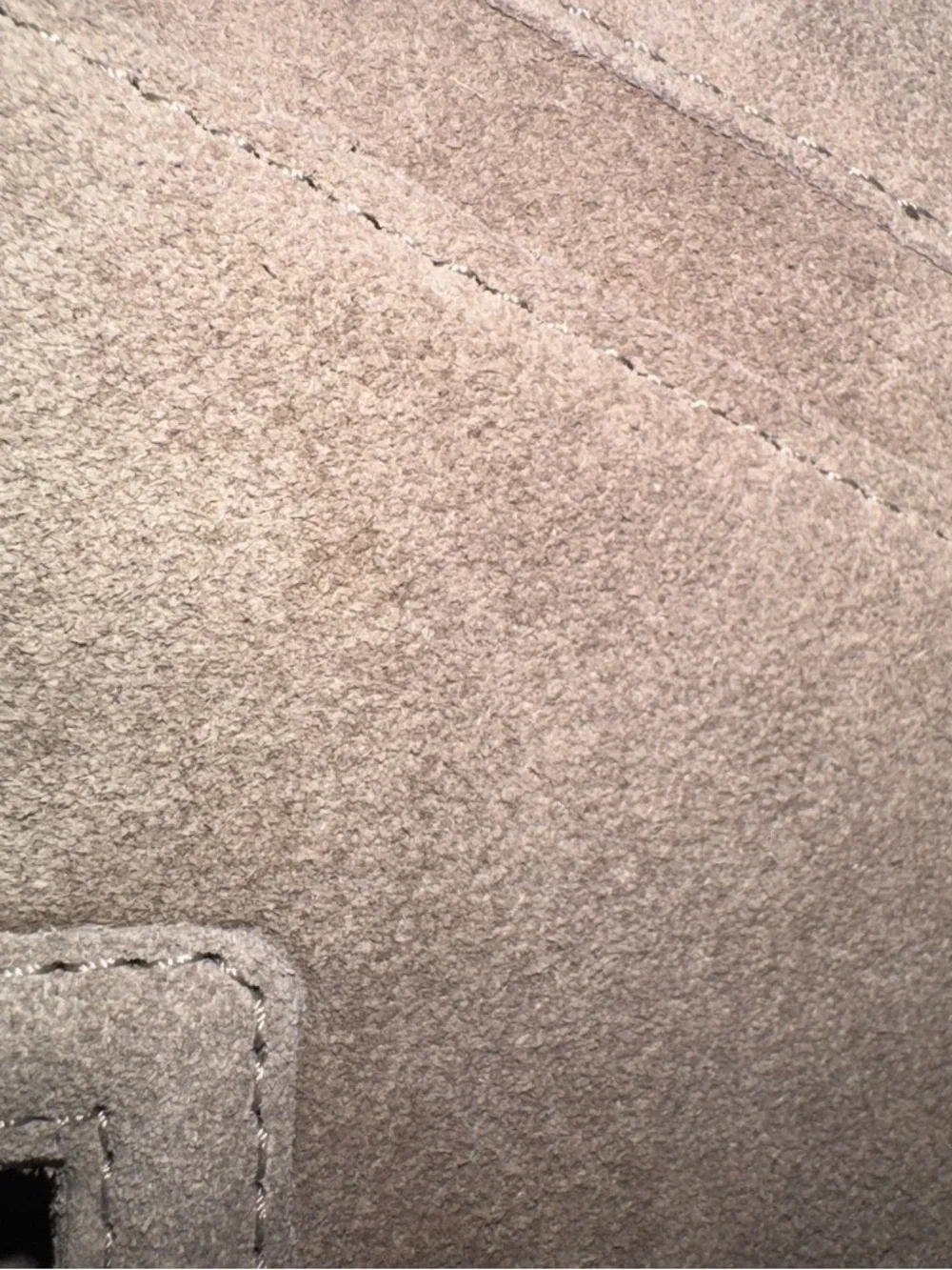 Zara Suede Leather Crossbody Bag - Picture 9 of 10